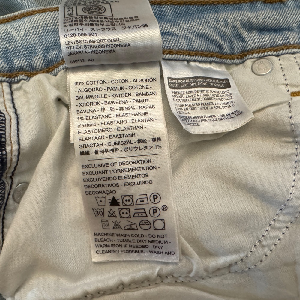 Levi’s Wedgie Straight Size 27 - Picture 11 of 12